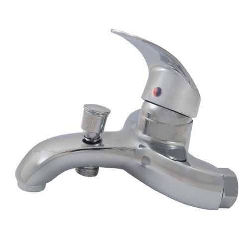 FWS RUBINETTO MISCELATORE VASCA DA BAGNO CROMATO CON ATTACCO PER DOCCIA