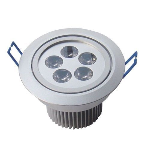FWS FARETTO AD INCASSO CON ALETTE A MOLLA CON 5 LED POTENZA 5 WATT LUCE FREDDA