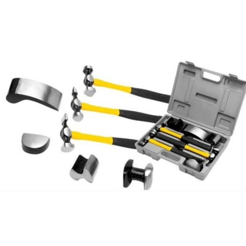 MARTELLI E TASSI PER CARROZZIERE SET 7 PZ CARROZZERIA AUTO CAMPER MOTO CUSTODIA