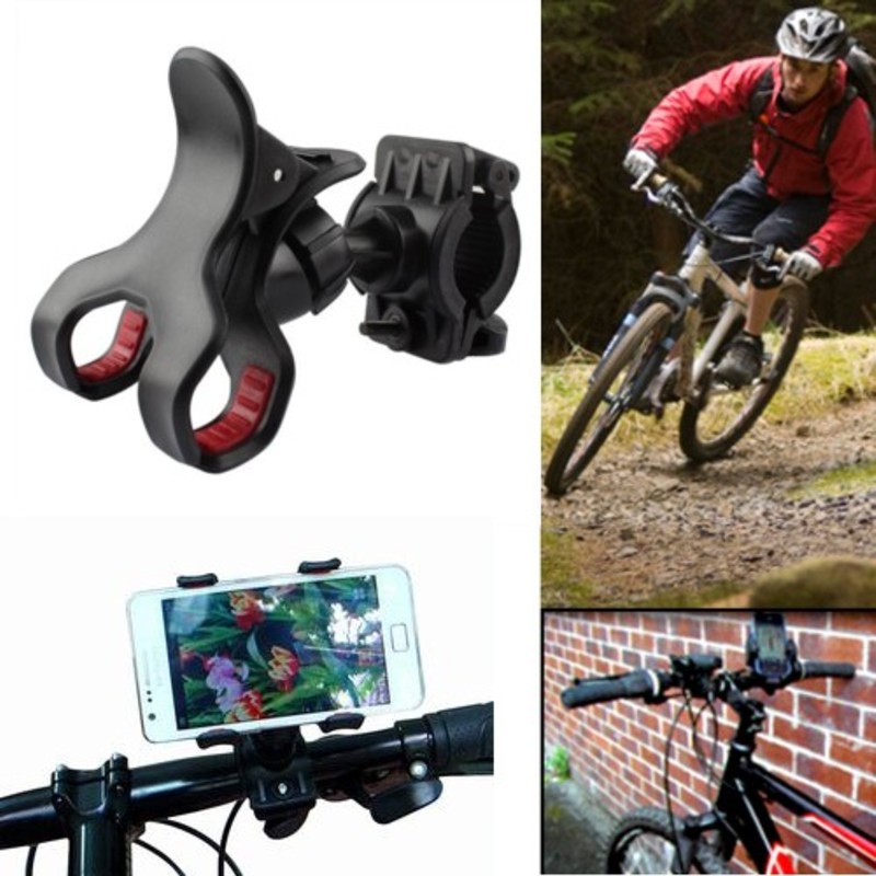 PORTA CELLULARE BICICLETTA SUPPORTO SMARTPHONE UNIVERSALE MANUBRIO BICI SOSTEGNO