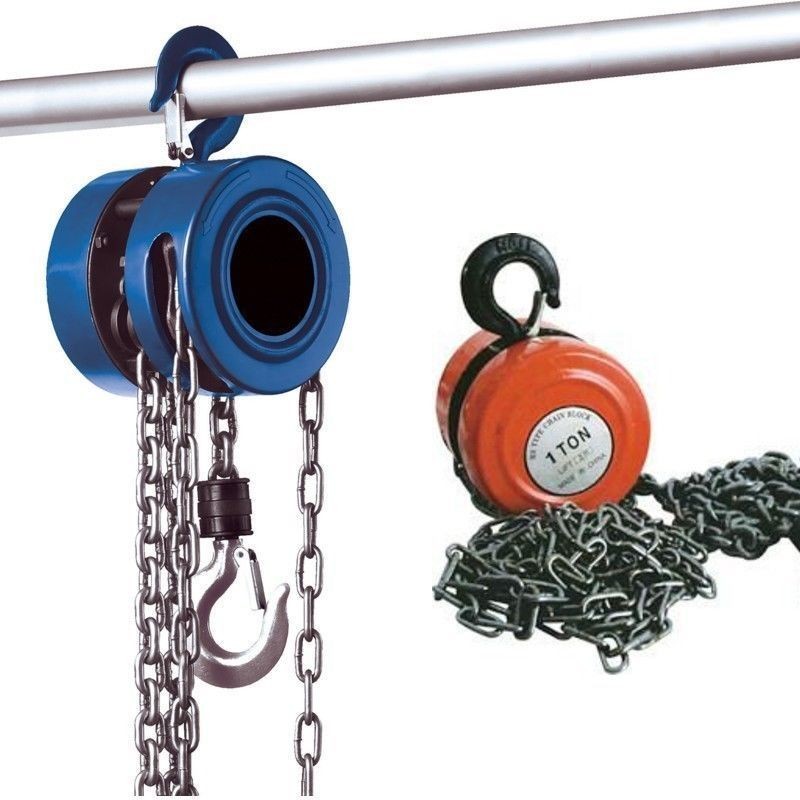 PARANCO MANUALE 1 TON CATENA 3 MT MONTACARICHI VERICELLO GANCIO ARGANO