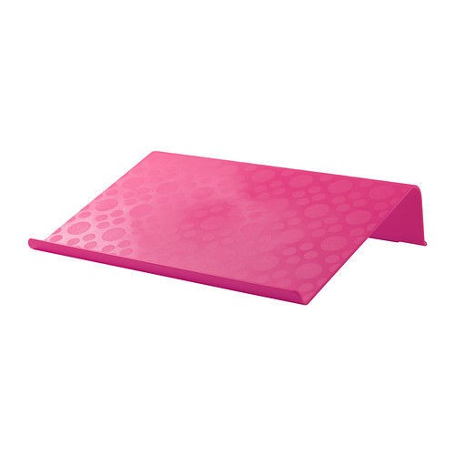 SUPPORTO PC PORTATILE ROSA TAVOLINO NOTEBOOK BASE SOSTEGNO LEGGIO