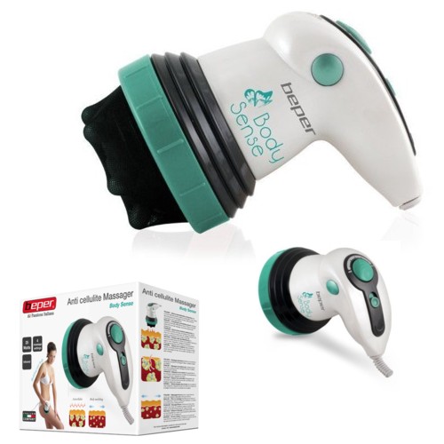 MASSAGGIATORE 4 TESTINE ROTANTI LIPOMODELLANTE ANTICELLULITE CELLULITE MASSAGGIO