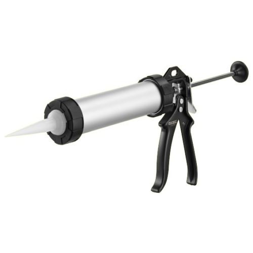 PISTOLA PER CARTUCCE DI SILICONE E GRASSO TUBO IN ALLUMINIO