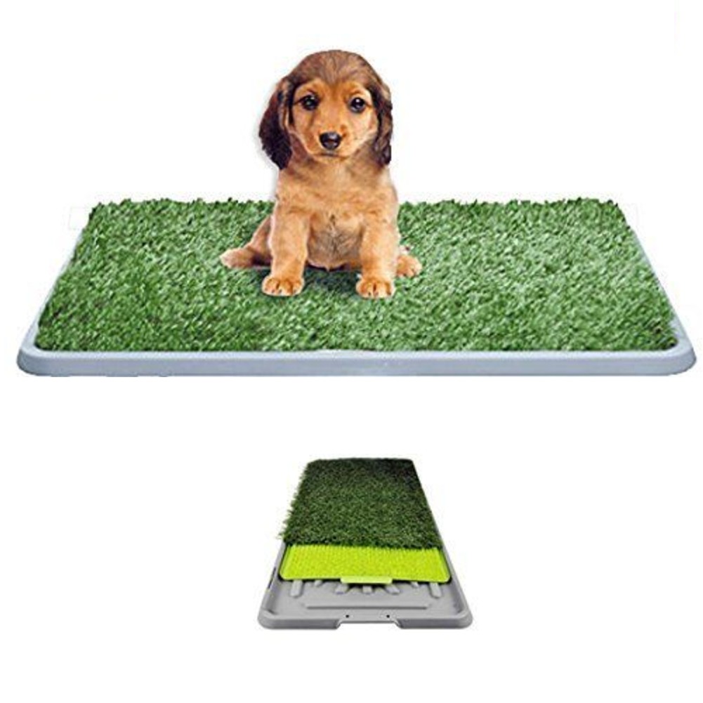 LETTIERA CANE ERBA FINTA PRATO SINTETICO TAPPETO ASSORBENTE ANTIODORE