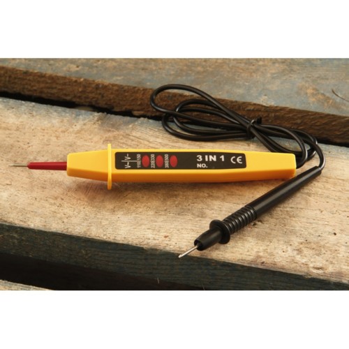 TESTER MISURATORE CORRENTE ELETTRICA CERCA FASE PENNA PROVA MISURA TENSIONE