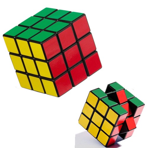 CUBO MAGICO PUZZLE DADO COLORATO GIOCO DI VELOCITA CUBE MAGIC