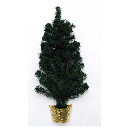 ALBERO DI NATALE DA PARETE ALTEZZA 60 CM FINTO ABETE NATALIZIO DECORAZIONE