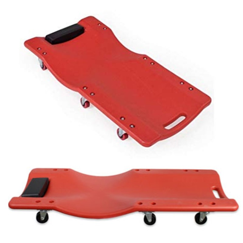CARRELLO SOTTO AUTO PER OFFICINA MECCANICA SDRAIO RIPARAZIONE LETTINO