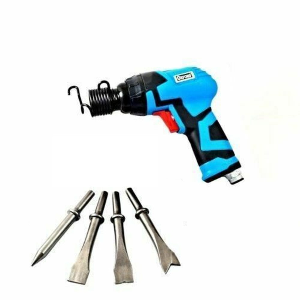 MARTELLO PNEUMATICO AD ARIA COMPRESSA CON PUNTE SCALPELLO