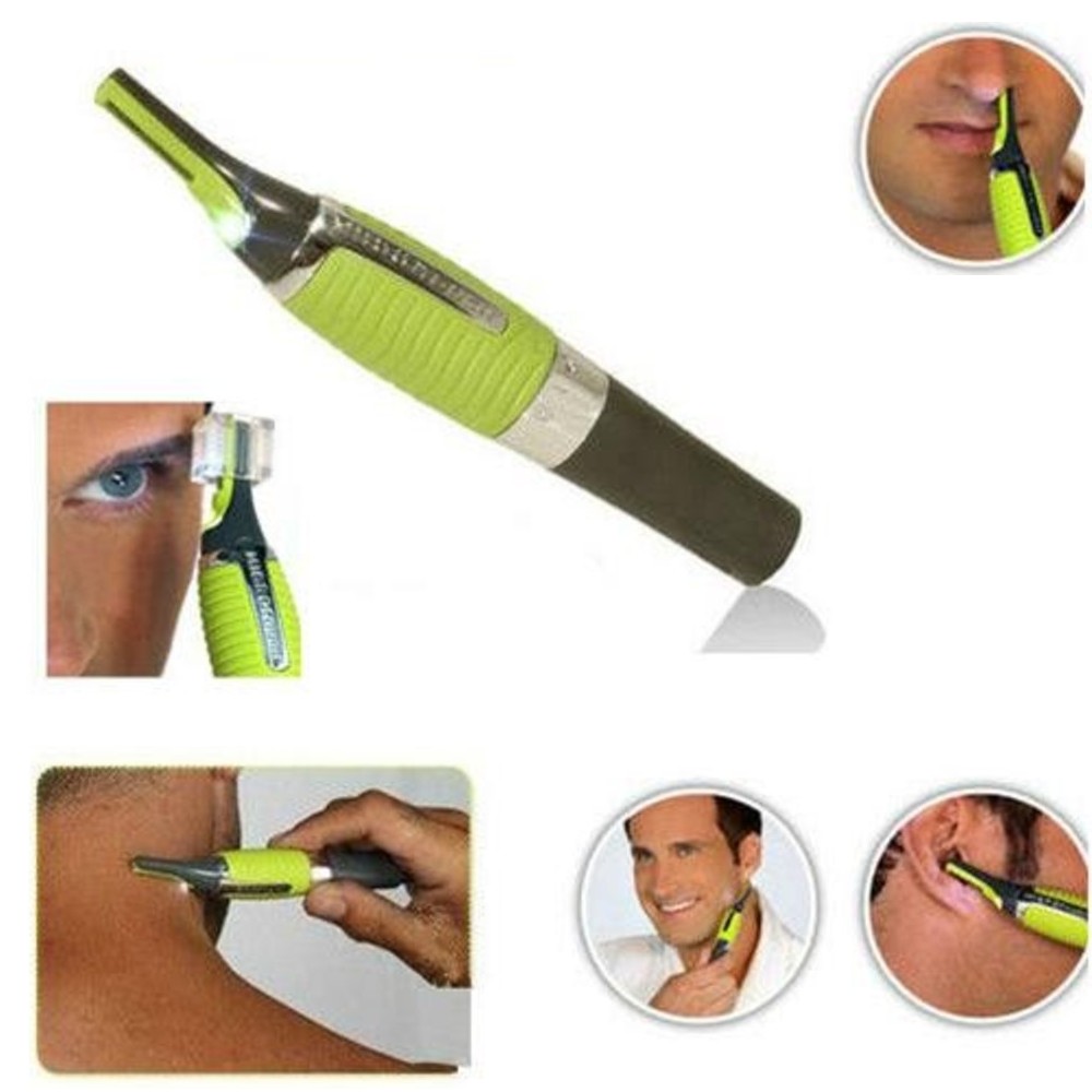 MICRO RASOIO MICROTOUCH TAGLIA REGOLA PULISCE BAFFI BASETTE NASO ORECCHIE