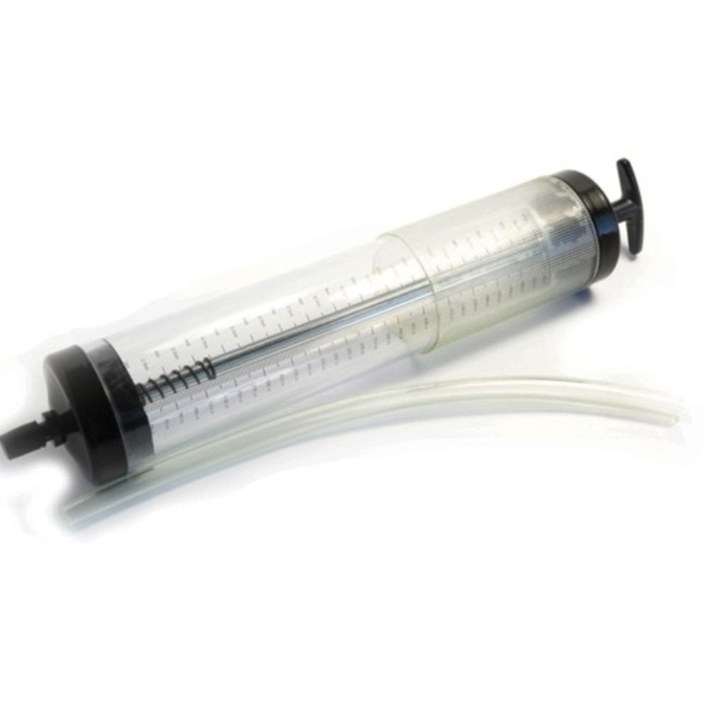 SIRINGA MANUALE CAMBIO OLIO POMPA ASPIRAZIONE LIQUIDI 500 ML ASPIRA OLI
