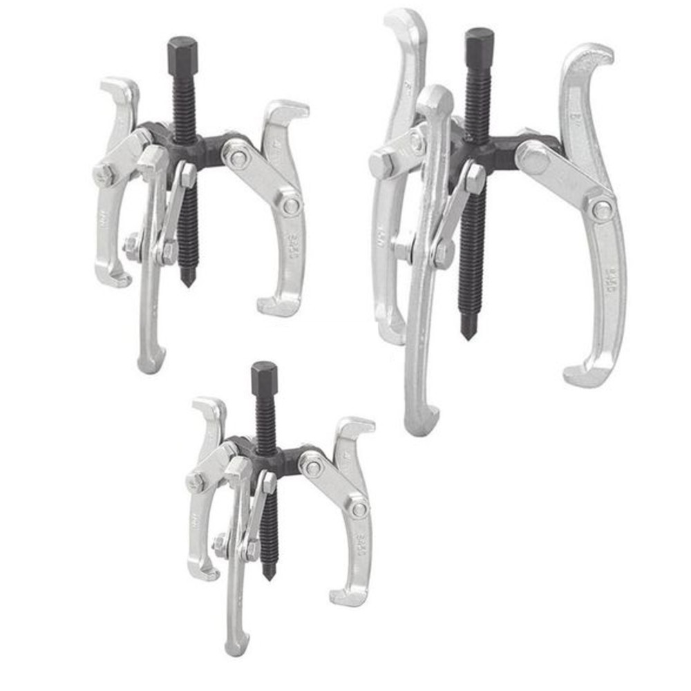 Set 3 Estrattori Per Cuscinetti Da 75Mm 100Mm 150Mm Estrattore Leve