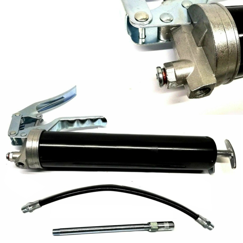 Pompa Ingrassatore Manuale 500Cc Pistola Grasso Ingrassatrice Pistol Grip Grease Gun