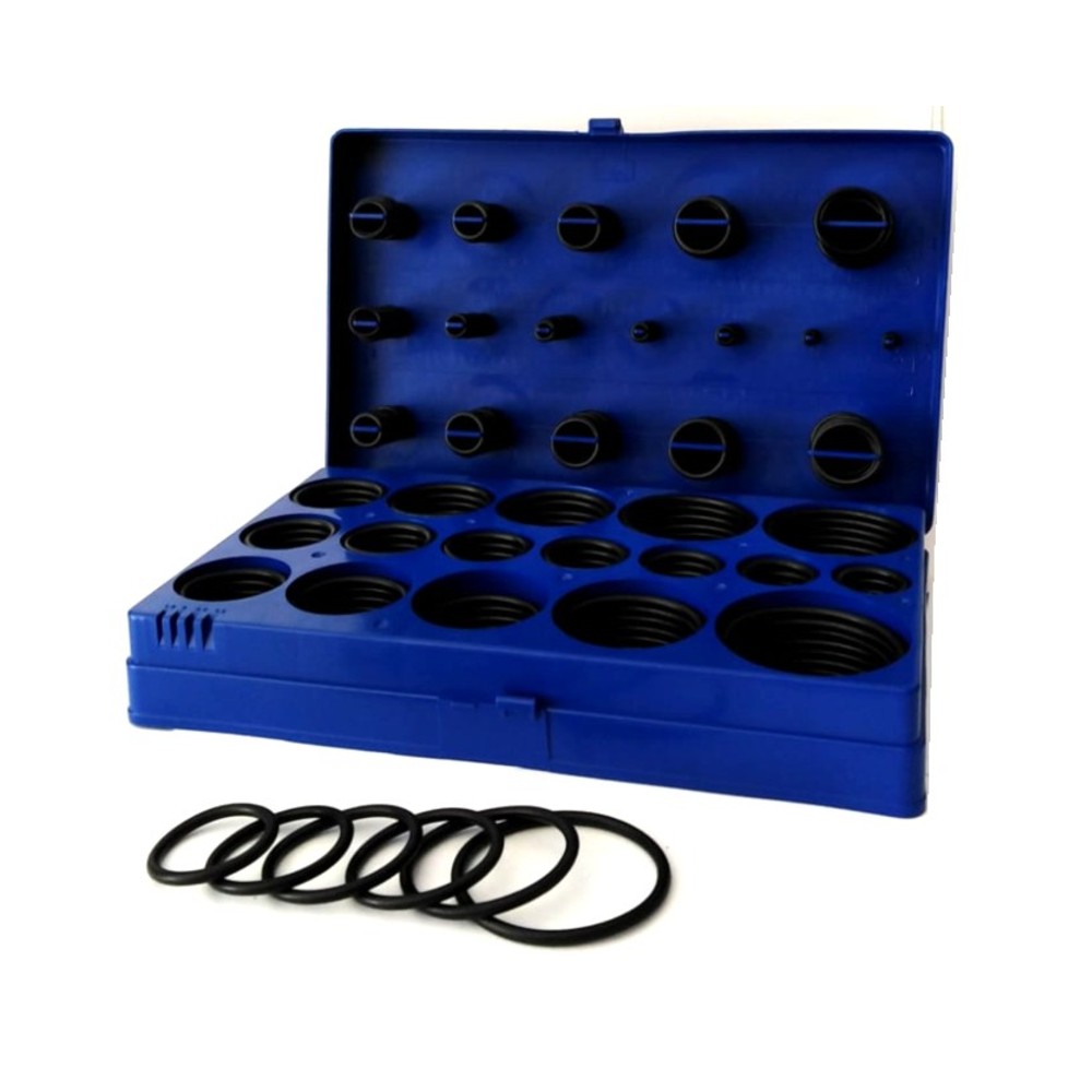 GUARNIZIONI O-RING 32 MISURE 419 PEZZI ORING ANELLI SILICONE GOMMINI