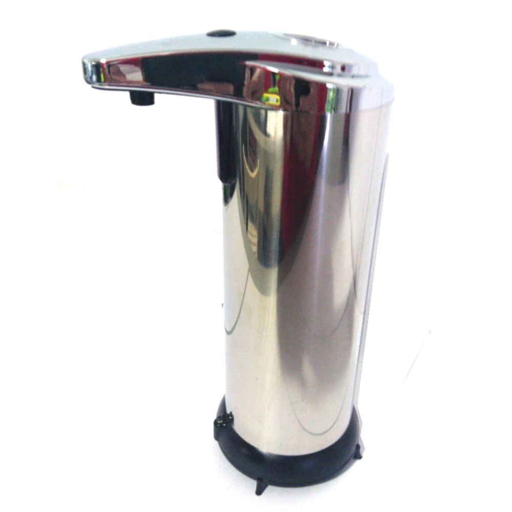 DISPENSER AUTOMATICO EROGATORE SAPONE LIQUIDO 250ML AD INFRAROSSI DISINFETTANTE