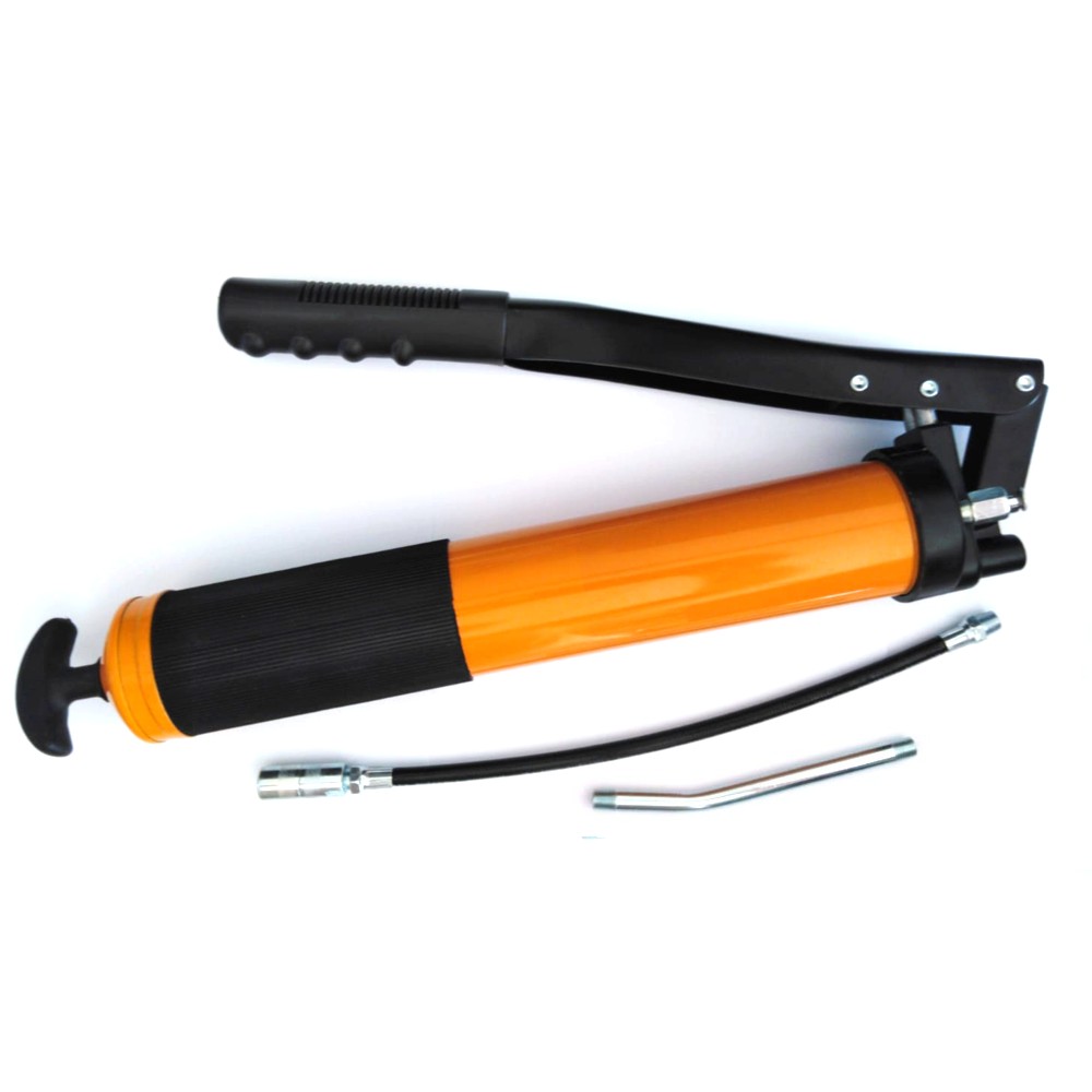 FAST WORLD SHOPPING ® Ingrassatore Manuale 600Cc Con Leva Pompa Siringa Pistola Grasso Grease Gun
