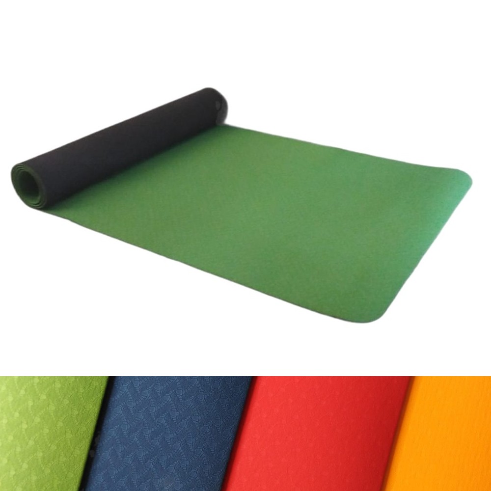 Tappetino Yoga Fitness Tappeto Pilates 183 X 61 Materassino Aerobica Palestra
