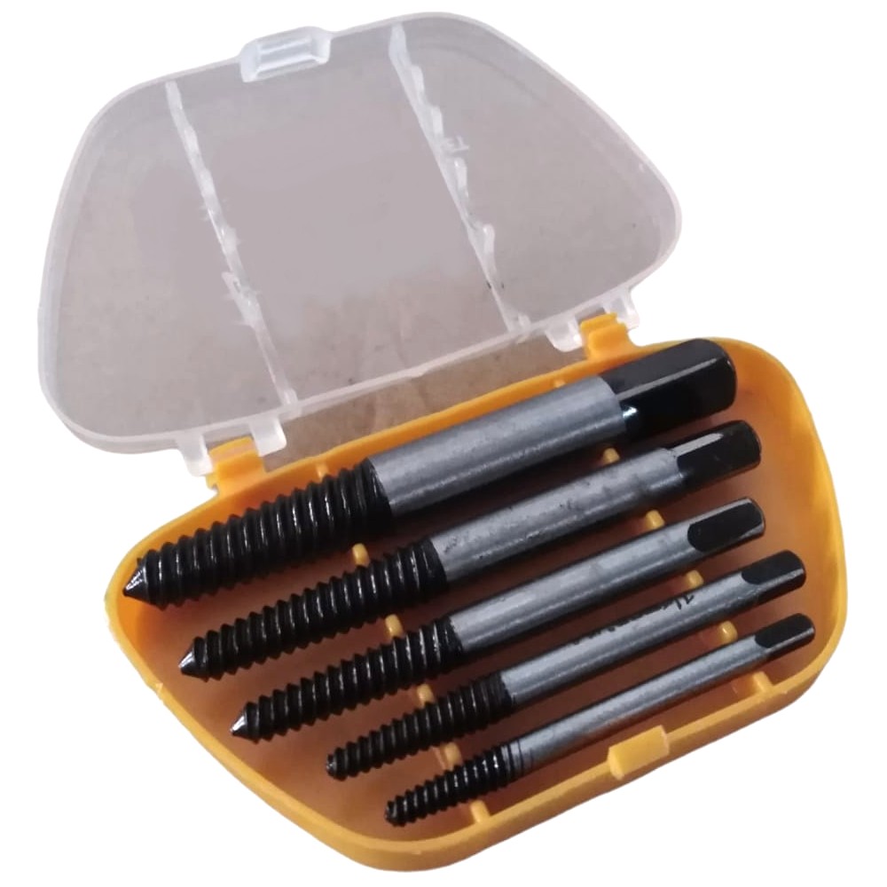 SET 5 ESTRATTORI CONICO ESTRATTORE MADREVITE PERNI BULLONI PRIGIONIERI SPEZZATI