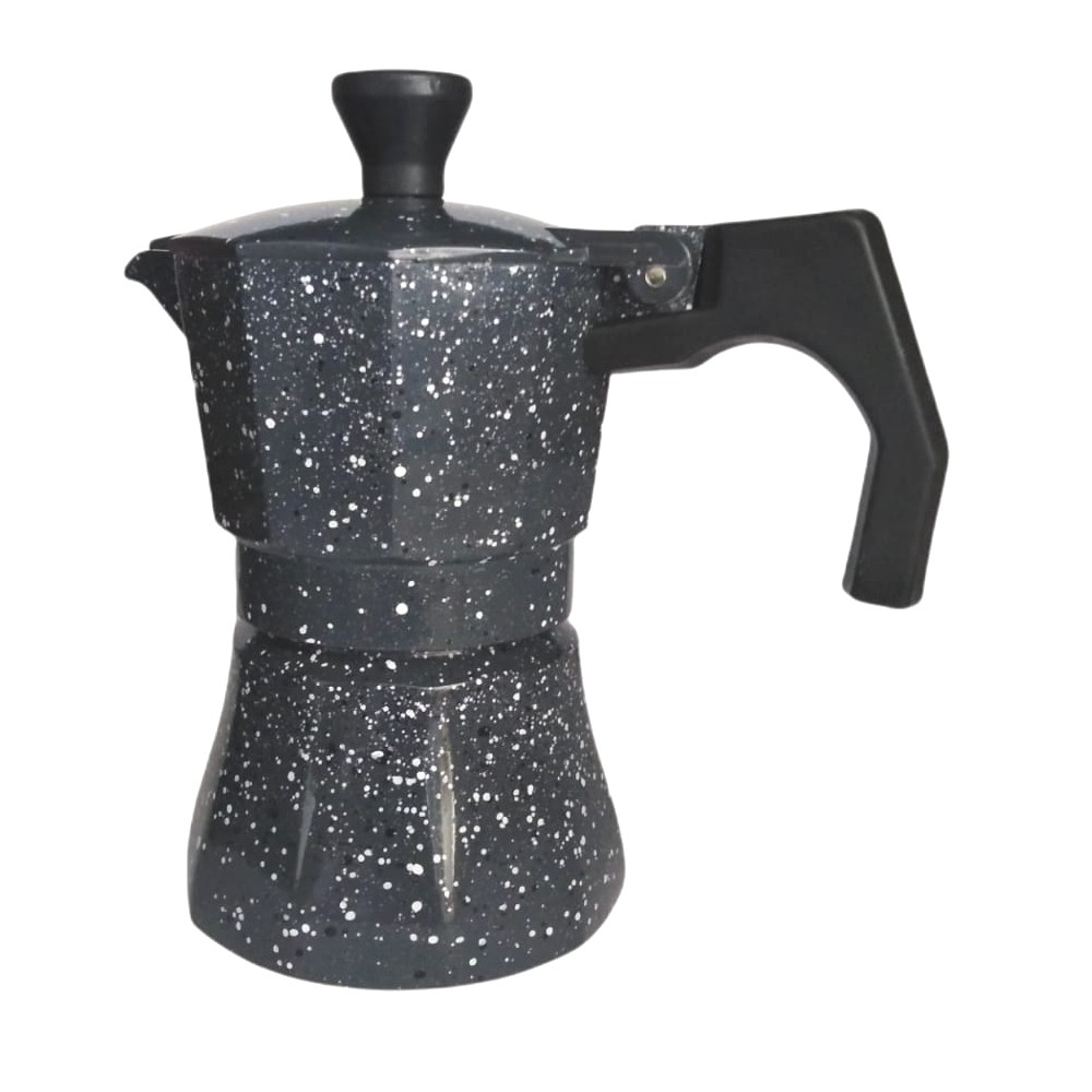 CAFFETTIERA 1 TAZZA CAFFE ESPRESSO MOKA EXPRESS EFFETTO PIETRA COFFEE