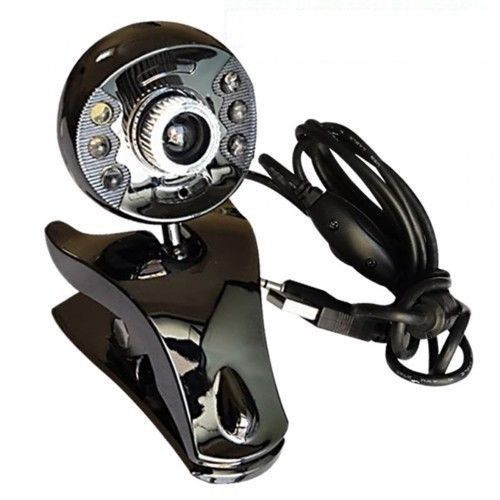 FWS WEBCAM CON MICROFONO INTEGRATO CON LED VIDEOCAMERA HD USB YAHOO SKYPE MSN