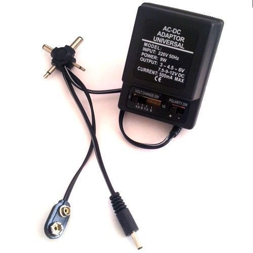 FWS TRASFORMATORE CONVERTITORE 220V AC DC 500 mA ALIMENTATORE CORRENTE 9W