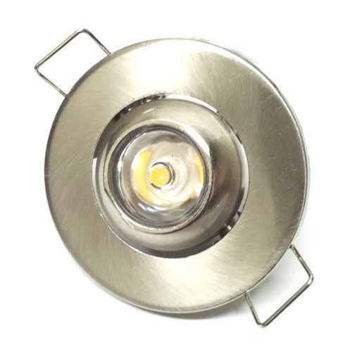 FARO A LED 1W FARETTO ORIENTABILE INCASSO DRIVER PUNTO LUCE