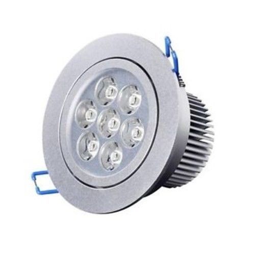 FWS FARETTO AD INCASSO CON ALETTE A MOLLA CON 7 LED POTENZA 7 WATT LUCE FREDDA