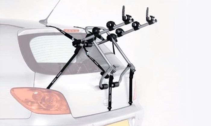 Portabicicletta per auto porta bici posteriore 3 posti biciclette universale