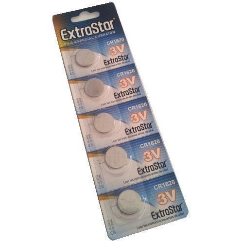 FWS BATTERIE 3V AL LITIO MOD. CR1620 PILE BATTERIA A BOTTONE