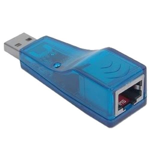 FWS SCHEDA ESTERNA RJ45 LAN ETHERNET ADATTATORE CONVERTITORE USB 2.0 1.1 1. 0