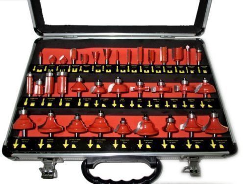 FRESE LEGNO GAMBO 8 MM X PANTOGRAFO CORNICI SET KIT 35 FRESA IN VALIGETTA