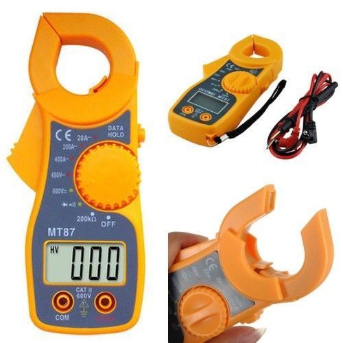 TESTER DIGITALE PINZA AMPEROMETRICA MULTIMETRO CON DISPLAY MISURATORE CORRENTE