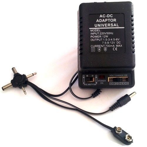 FWS TRASFORMATORE CORRENTE AC DC 700 mA ALIMENTATORE ADATTATORE UNIVERSALE 12W