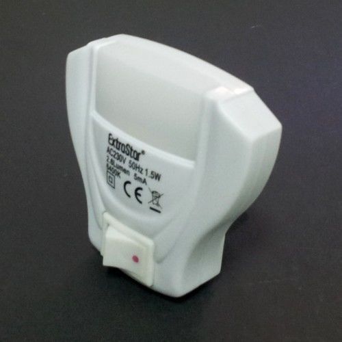 FWS LAMPADA NOTTURNA LUCE FREDDA LUCCIOLA DECORATIVA 1.5 WATT CON INTERRUTTORE