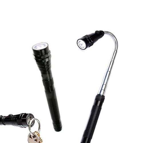 FWS TORCIA ESTENDIBILE TELESCOPICA 3 LED LAMPADA FLESSIBILE MAGNETICA