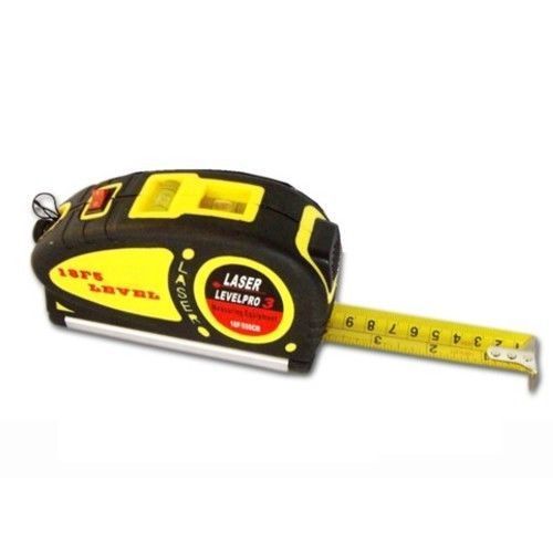 FWS METRO RETRATTILE 5 METRI MULTIFUNZIONE CON LIVELLA LASER E BOLLA MISURAZIONE