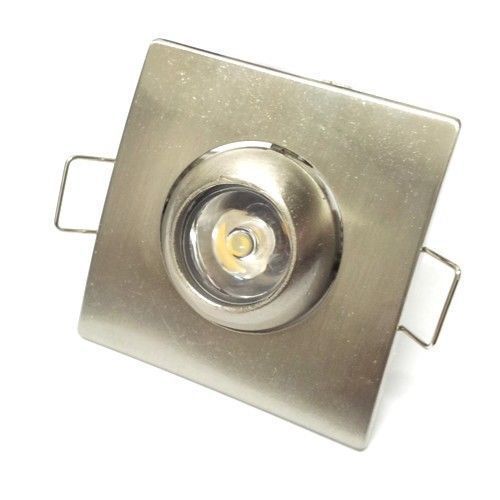 FARETTO AD INCASSO A LED 1W FARO ORIENTABILE DRIVER APPLIQUE