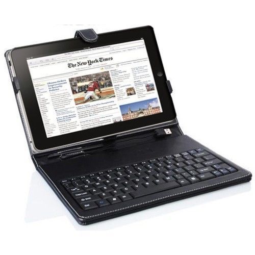 FWS COVER 9 POLLICI CON TASTIERA USB CUSTODIA UNIVERSALE PROTEZIONE TABLET IPAD