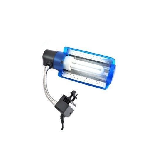 LAMPADA ACQUARIO BORDO VASCA BRACCIO FLESSIBILE CON STRINGENTE 13 WATT LUCE 2U