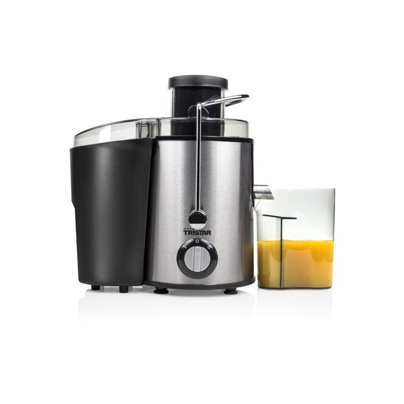 CENTRIFUGA ACCIAIO INOX TRISTAR SPREMIAGRUMI SUCCHI FRUTTA ALIMENTI 400 WATT
