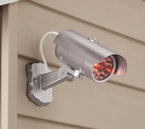 FWS TELECAMERA VIDEO SORVEGLIANZA FINTA VIDEOSORVEGLIANZA LED ROSSO SECURITY