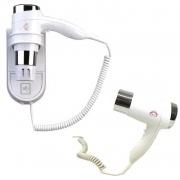 ASCIUGACAPELLI 1600 WATT ASCIUGA CAPELLI DA PARETE PHON 2 VELOCITA DCG