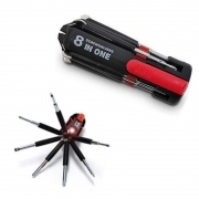 SET CACCIAVITI CON LUCE A LED RAGNO 8 IN 1 UNIVERSALE